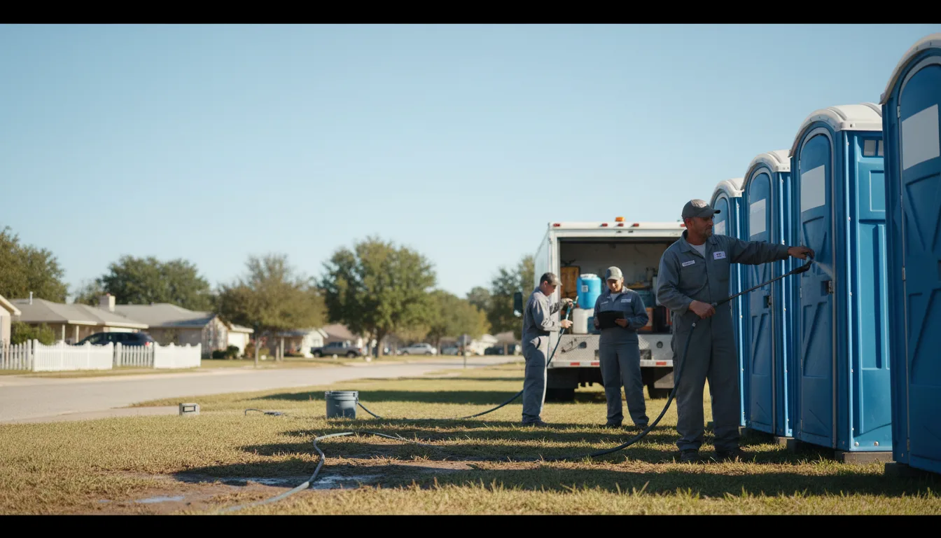 Long-Term Portable Toilet Rental in Maury, NC near me